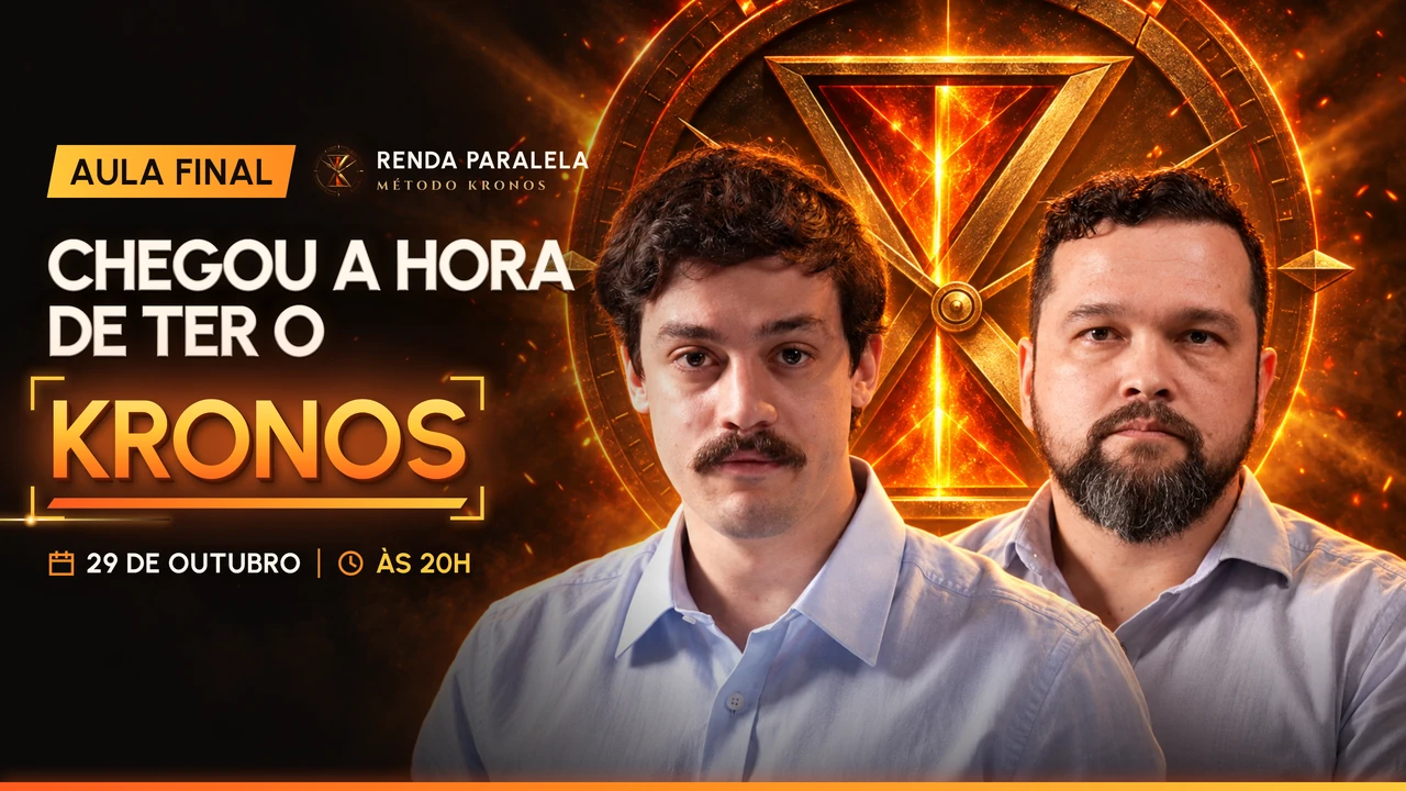Thumb da Aula Final: Chegou a hora de ter o Kronos. 29 de outubro, às 20h.